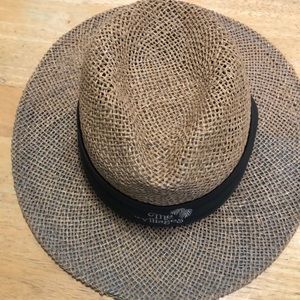 Town Talk Accessories | Vintage Town Talk Straw Hat Cap Unisex One Size| : Tan